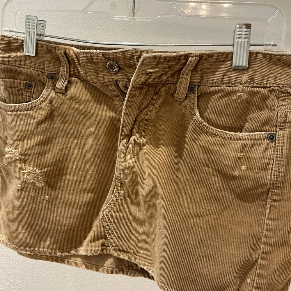 GAP Tan Corduroy Skirt